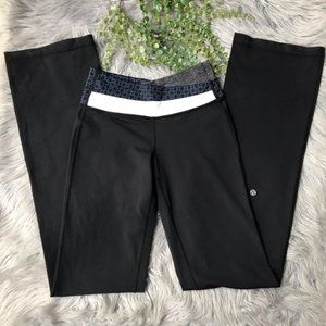 Lululemon Astro Pant Grey & Navy Print Size 4 Tall